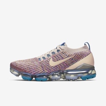 Nike Air VaporMax Flyknit 3 - Női Utcai Cipő - Lila/Zöld